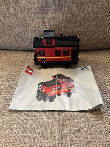 LEGO Train Caboose Set 10014 Complete w/ Instructions