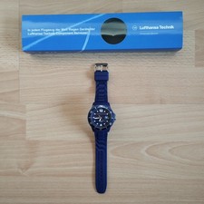 Uhr Herren Armbanduhr Herrenuhr dunkelblau Lufthansa Technik LHT Ice-Watch