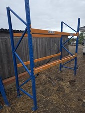 Heavy Duty Pallet Racking Shelving with slatted shelves