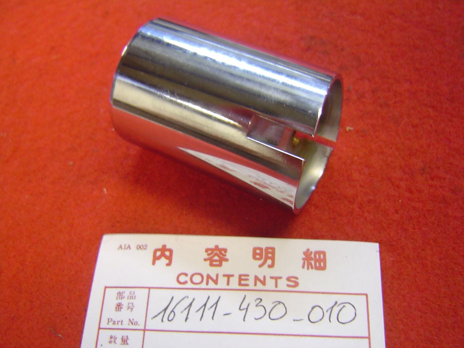 Boisseau de carburateur CR250 1978 1979 1980 référence K2589E