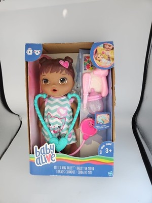 Baby Alive Better Now Bailey Interactive Doll Playset with Accessories Ages 3+