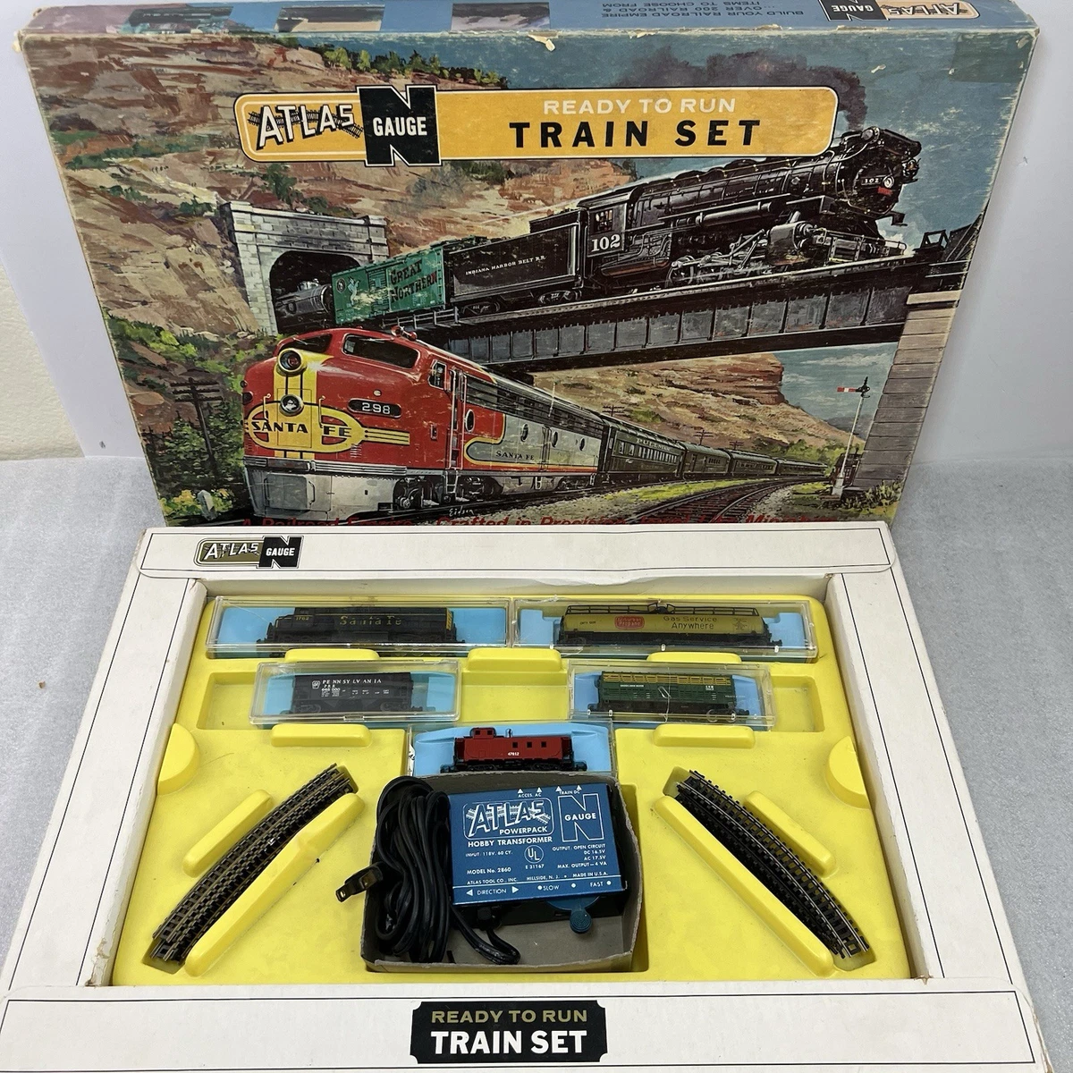 ATLAS Nゲージトレインセット　atlas ngauge trainsets Atlas N Model Railroad Starter Sets & Packs for sale - eBay