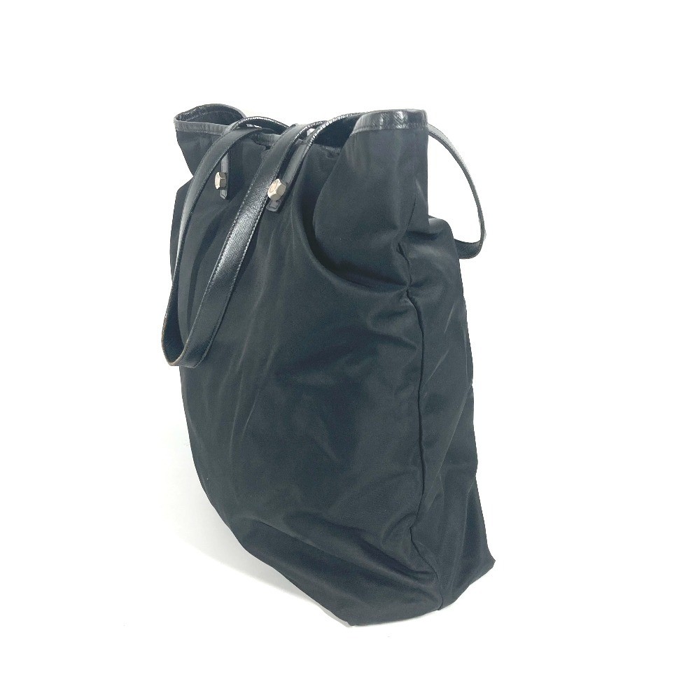 PRADA skull logo Shoulder Bag Tote Bag Nylon / Leather Black thumbnail 4