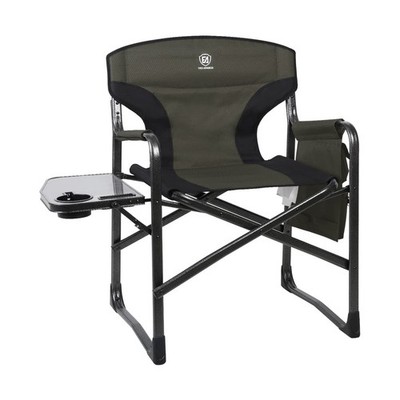 EVER ADVANCED Aluminum Lightweight Folding Director Chair, 350lbs H... Fast Ship