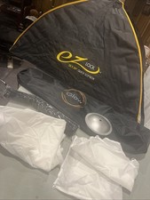 Ez Lock 28 x 39 Quick Softbox with Bag and Accessories New Open Box