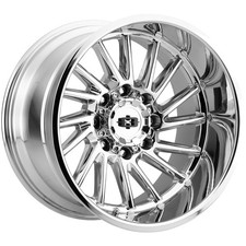 Vision 306 Rapier 22x10 6x5.5 -19mm Chrome Wheel Rim 22 Inch
