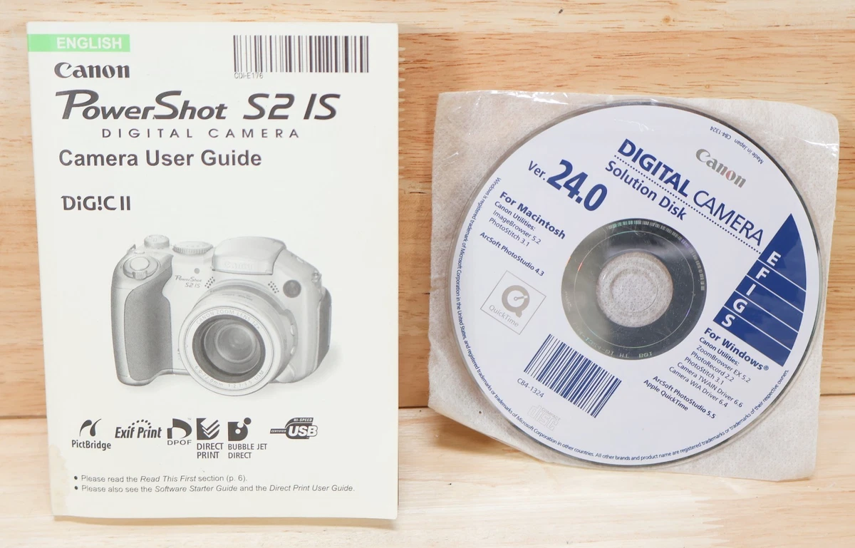 Canon PowerShot S2 IS Digital Cameras for Sale - Shop New & Used
