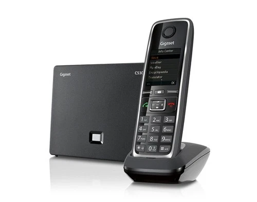 Gigaset C530 IP  - Das bessere Gigaset VoIP DECT Telefon mit ContactsPush App