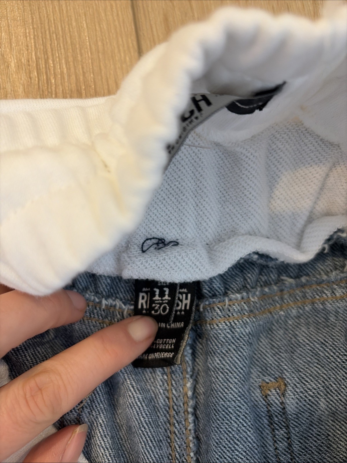 Rewash Jeans Womens 11/30 Baggy Jogger Wide Leg Pull On Oversized Y2K Skater