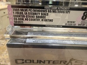 Counter Strike Source Factory Sealed PC Game VGA 85+ Highest Graded  Vtg 2005