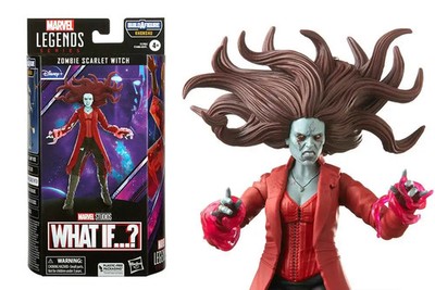 Hasbro Zombie Scarlet Actionfigur - Marvel Legends Khonshu Buildable Series