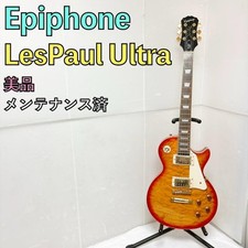 Epiphone Les Paul Ultra Electric Guitar Gold Active Preamp Made in Korea