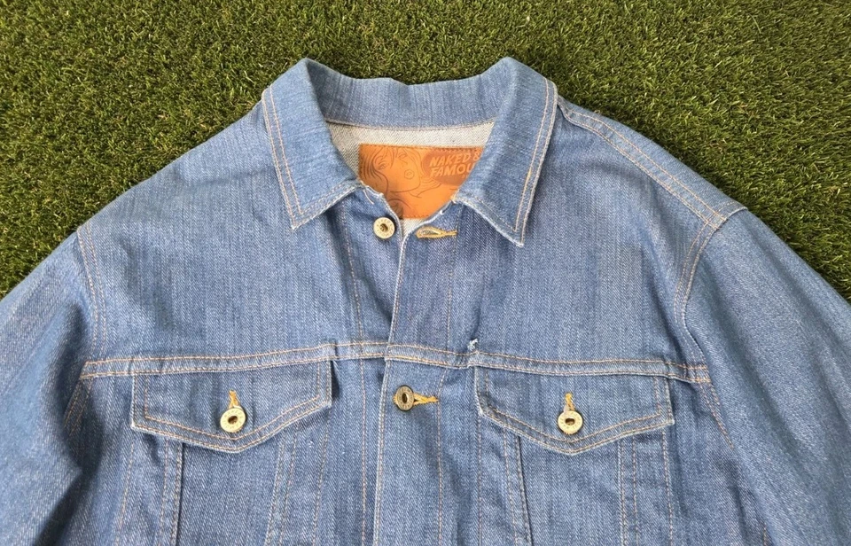 Naked & Famous Japanese Denim Jacket Size Large  - Image 4 of 4