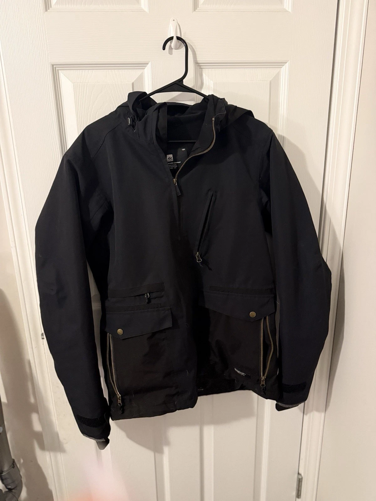 Ride Men’s Small Black Full Zip Snow jacket 15 K
