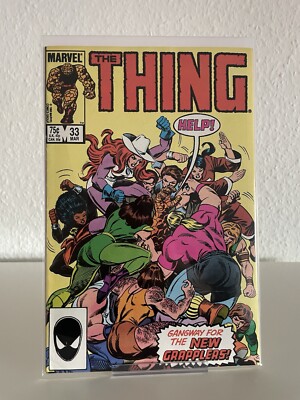 The Thing #33 Marvel Comics US Comic Heft bagged and Boarded