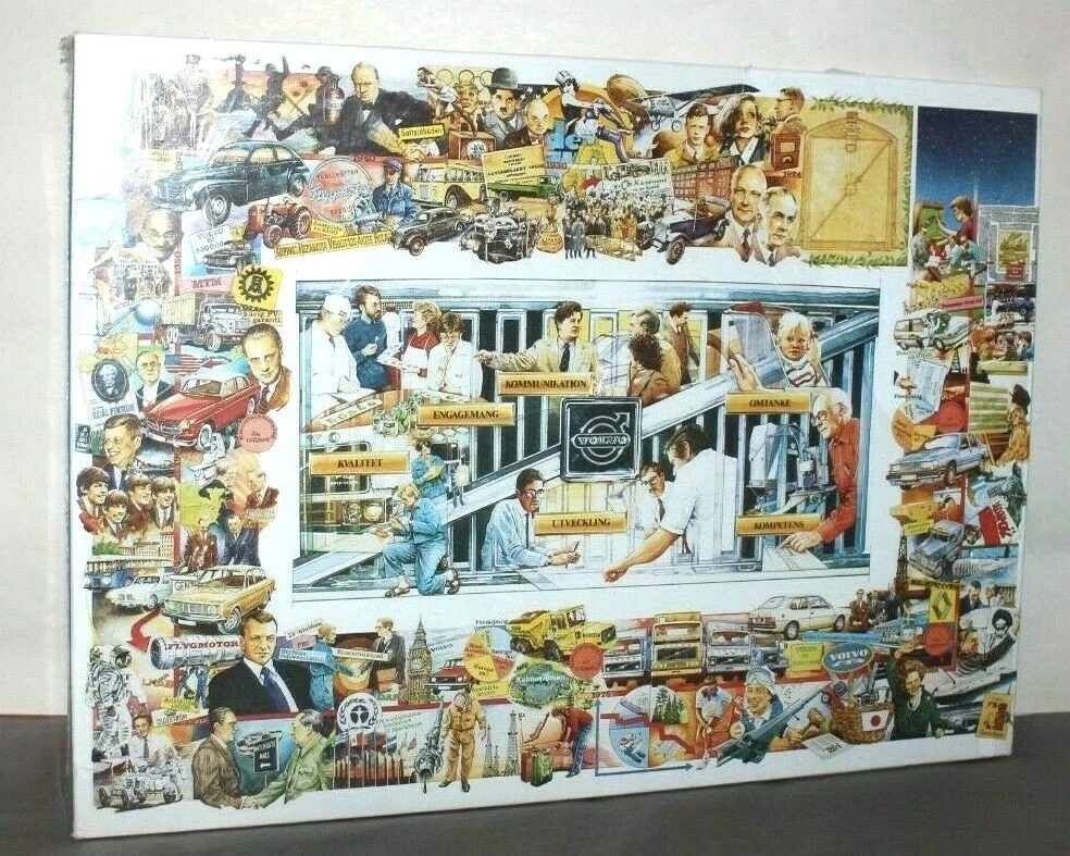 ❤️VOLVO Dialog 384 Bitar/Pieces Pussle/Puzzle Swedish History