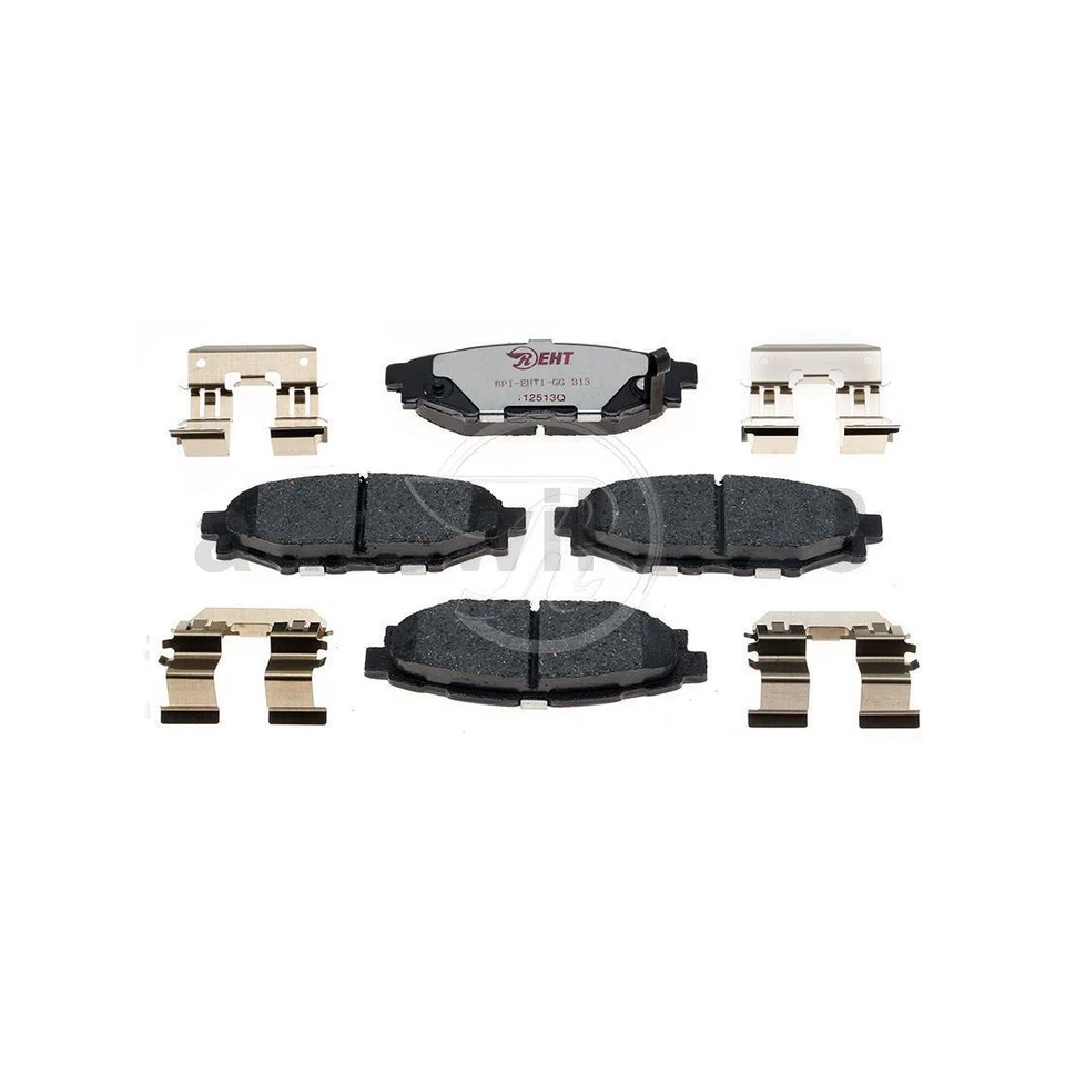 Front Rear Brake Pads Set of 2X Raybestos Brake Sets For Scion FR-S 2013 - Imagem 2 de 4