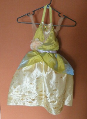 disney princess dress with hoop Disney princess Cinderella dress costume hoop blue dress size 4-6x