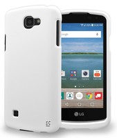 White Rubberized Hard Protector Case Cover For Lg Optimus Zone-3 / K4 / Spree on sale White Rubberized Hard Protector Case Cover For Lg Optimus Zone-3 / K4 / Spree on sale