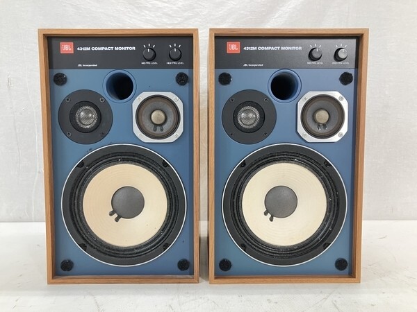 JBL 4312M Compact 3 Way LoudSpeaker Speaker Set Blue Line Harman