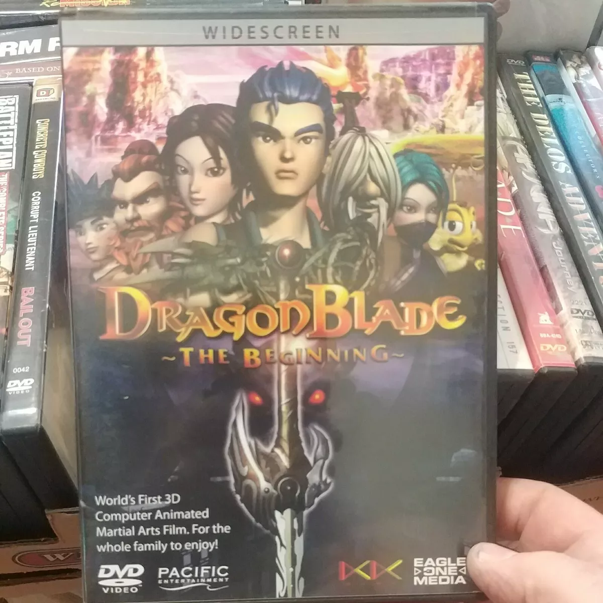 DragonBlade: The Beginning-DVD-Anime/3D animated-Pacific/Eagle One-sealed