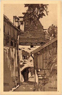 CPA AK Burghausen Am langen Weg GERMANY (1401153)