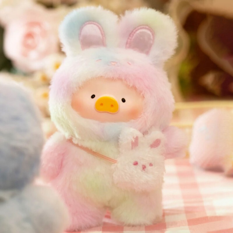 Genuine Lulu The Piggy Infinity Happiness Bunny Secret Joyful Time