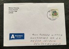 Latvia Latvija 2006 Riga - used cover to Leipzig Germany / 03
