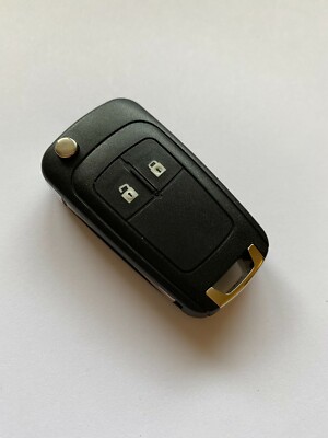 Opel Vauxhall 2 Button Key Remote Case *Cut Blade*