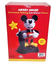 Disney Telemania Animated Talking Cordless Phone