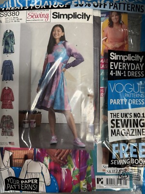 Love Sewing Magazin #141 2024 Must-Have Schnittmuster Simplicity 4-in1 Kleid + Buch