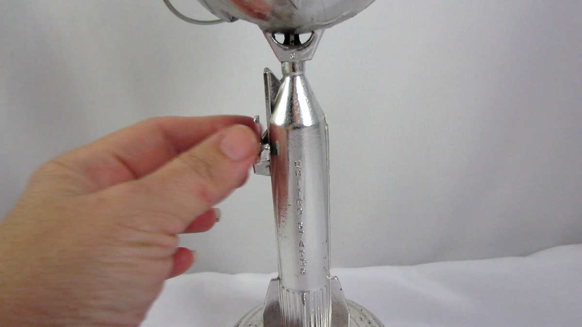 Vintage Chrome 1964-1965 New York World's Fair Rocket Unisphere