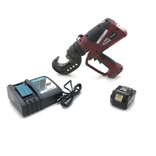 Burndy PAT444S Patriot 11-Ton Dieless Hydraulic Crimper w Battery Pack & Charger