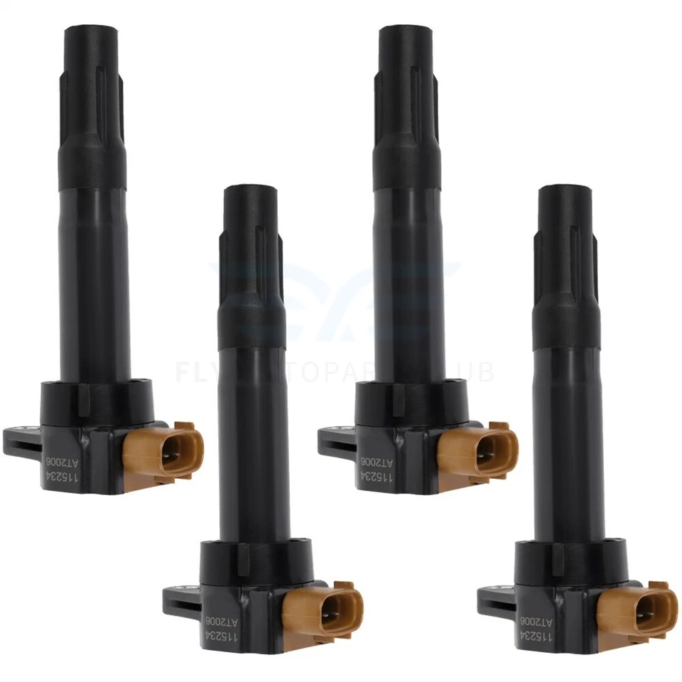 4x Ignition Coils For 2007-2014 Suzuki Swift 1.4L 2010-2013 Suzuki Kizashi 2.4L - Image 2 of 4