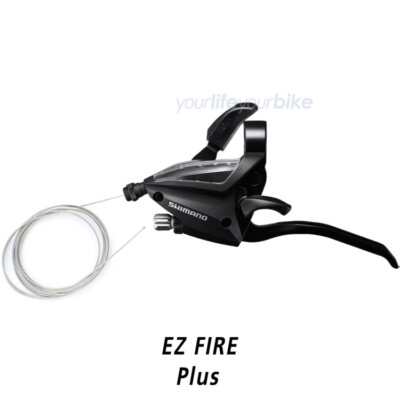 SHIMANO ST-EF500 SCHALT-BREMSHEBEL 3-FACH LINKS V-BRAKE CANTILEVER MOUNTAINBIKE