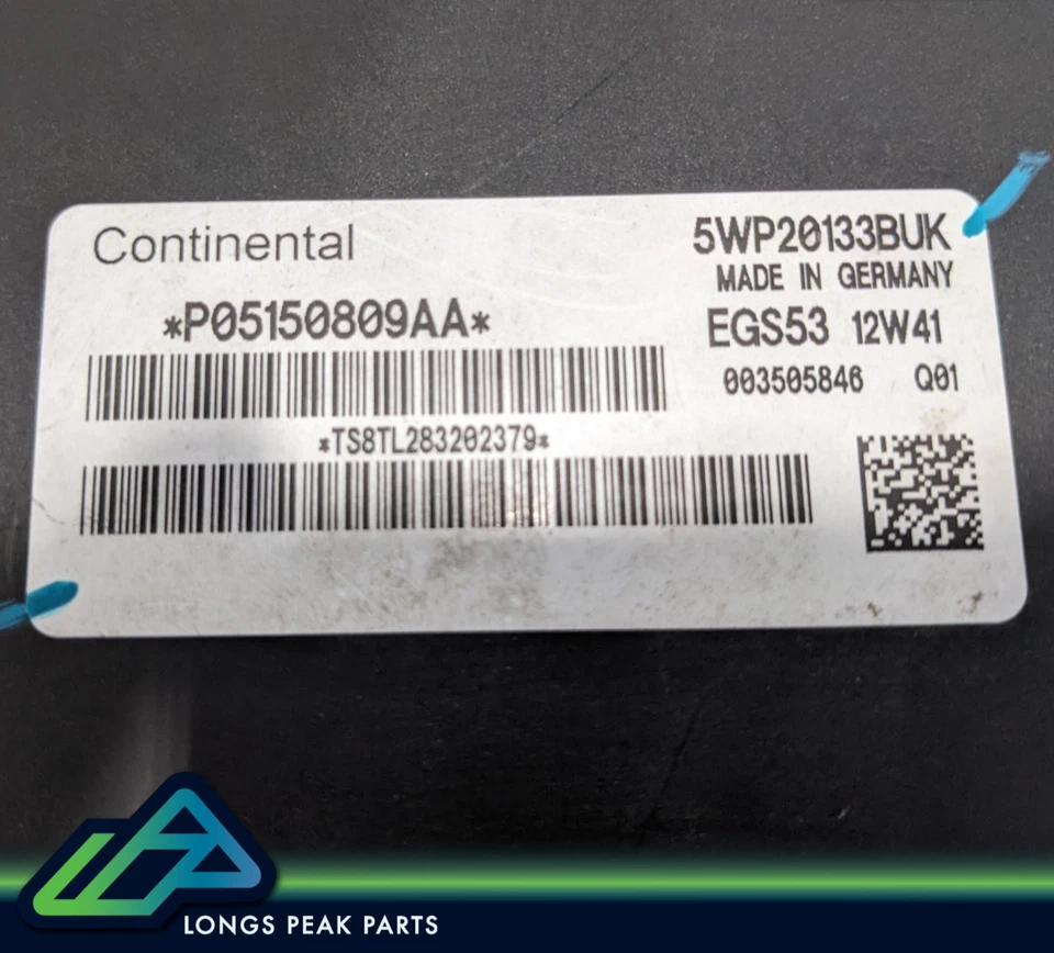Dodge Charger Chrysler 300 2013 TCU módulo de control de transmisión TCM 05150809AA Foto 3 de 4