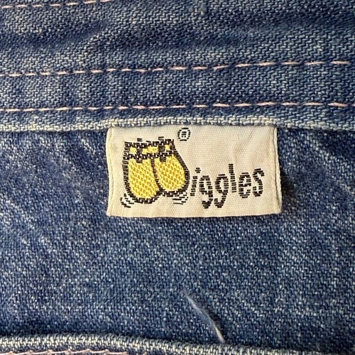 Vtg 1980s Miss Piggy Blue Jeans 80s Wiggles Size 6X Oink Jim Henson The Muppets - Picture 7 of 18