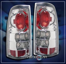 1999-2002 Chevy Silveradogmc Sierra Altezza Tail Lights Chrome Sle Wt 2000 2001 1999-2002 Chevy Silveradogmc Sierra Altezza Tail Lights Chrome Sle Wt 2000 2001