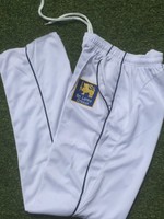High Quality White Cricket Trouser With Sri Lanka Logo Xxl 42-44 Inch High Quality White Cricket Trouser With Sri Lanka Logo Xxl 42-44 Inch