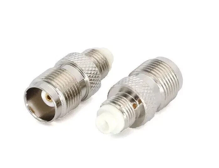 Coax Adapter FME Female to TNC Female RF Connector - Model: RFT-1240 QTY: 2 New - Image 3 of 4