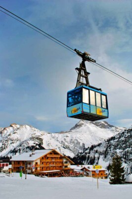 Oberlech Lech Zurs am Arlberg Vorarlberg Österreichische Alpen Österreich Fotodruck