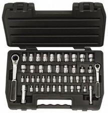 Gearratchet Drive Set-14in And 38in Drives 46-pc Sae Metric Set 8946