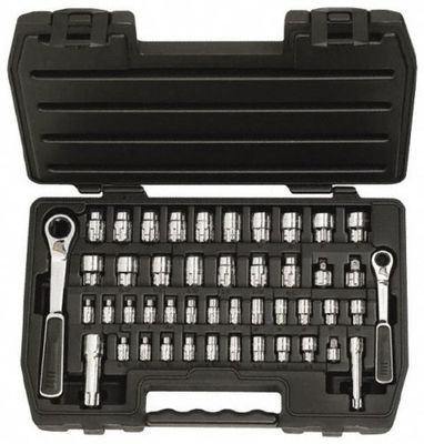 GearRatchet Drive Set-1/4in and 3/8in Drives 46-pc SAE & Metric Set #8946