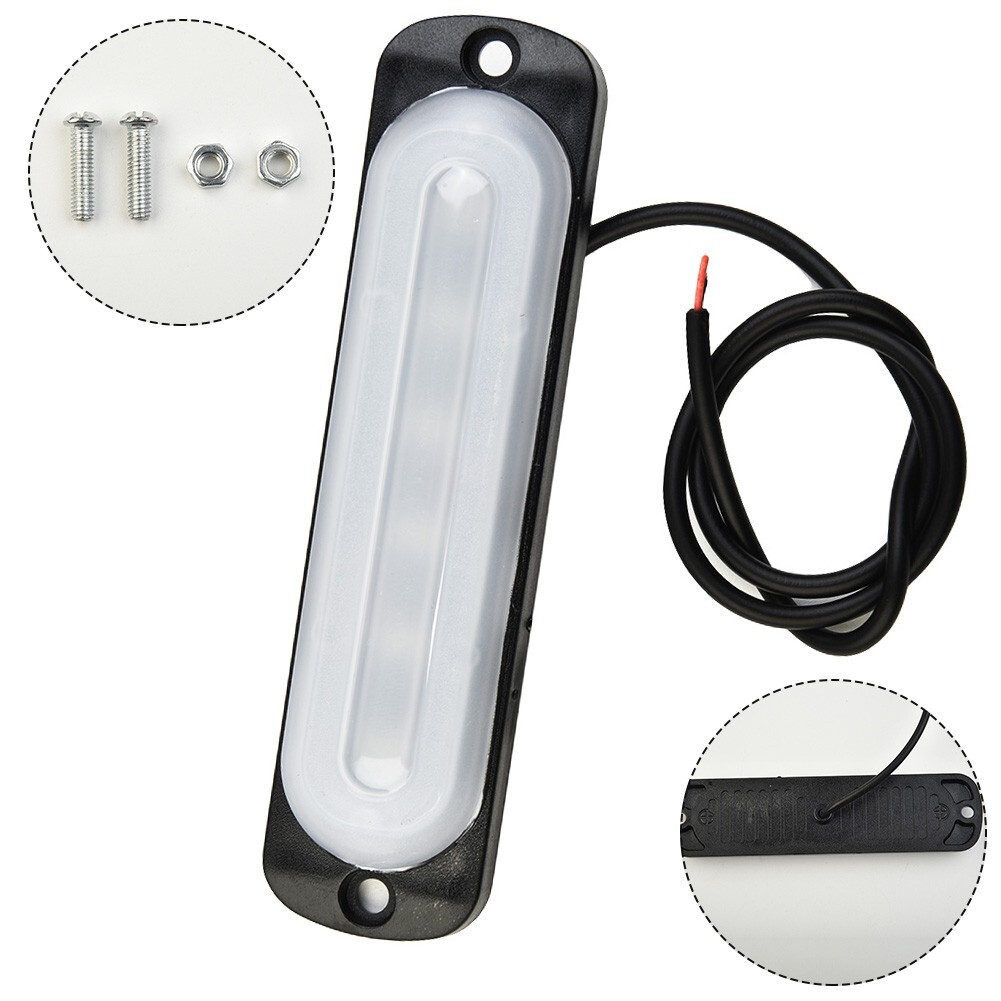 Off-Road Car Light 12V White Truck Fog Lamp Signal Anti-collision Portable