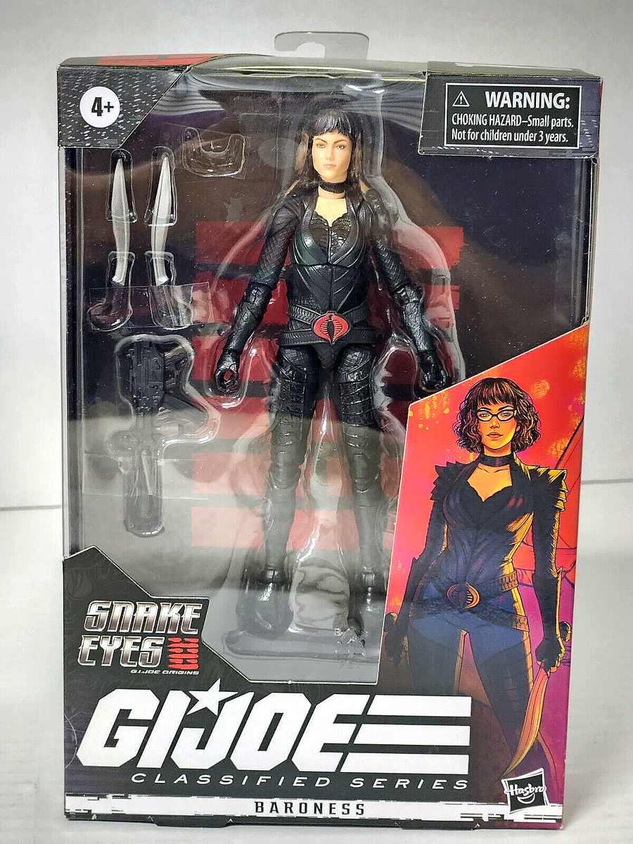 G.I. Joe Baroness Classified Series Action Figure w/ Weapons 2020