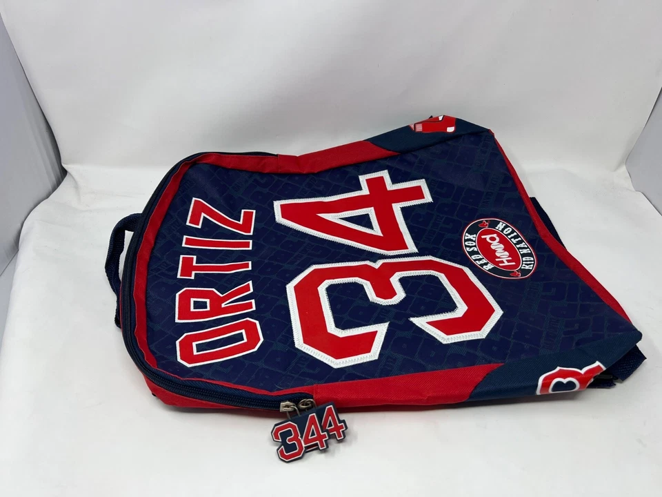 Mochila Boston Red Sox David Ortiz #34 HOOD Kid Nation logotipo -MLB - Imagem 3 de 4