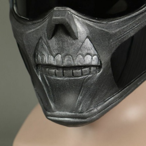 Cosplay Black Widow Movie Taskmaster Mask Captain America Superhero Helmet Latex - Picture 9 of 12