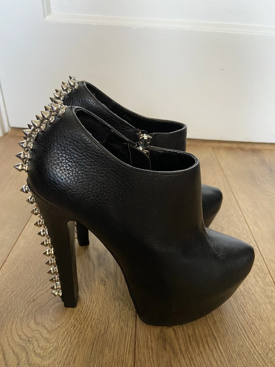 Steve madden spiked hot sale boots