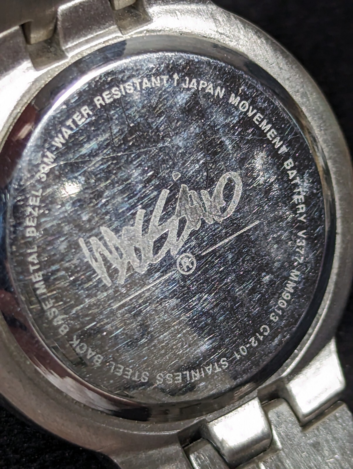 Mossimo Blue Dial Date Indicator Silver Tone Stai… - image 6