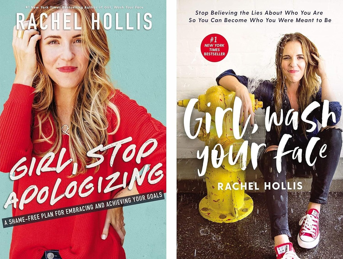 Rachel Hollis 2 Books Combo - Girl Wash Your Face &amp; Girl Stop 